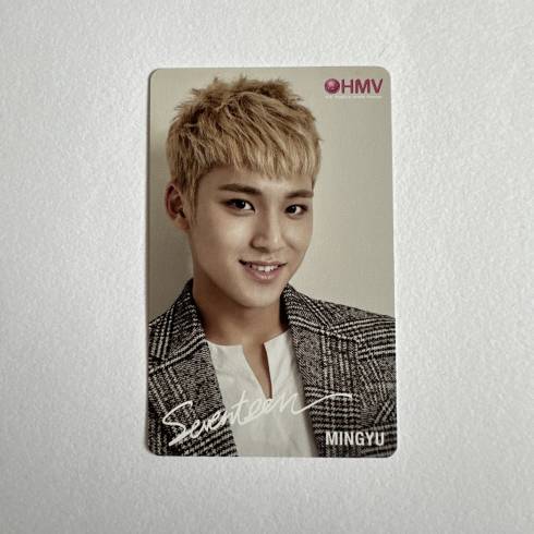 SEVENTEEN 3RD MINI ALBUM 'GOING SEVENTEEN' HMV JAPAN PHOTOCARD